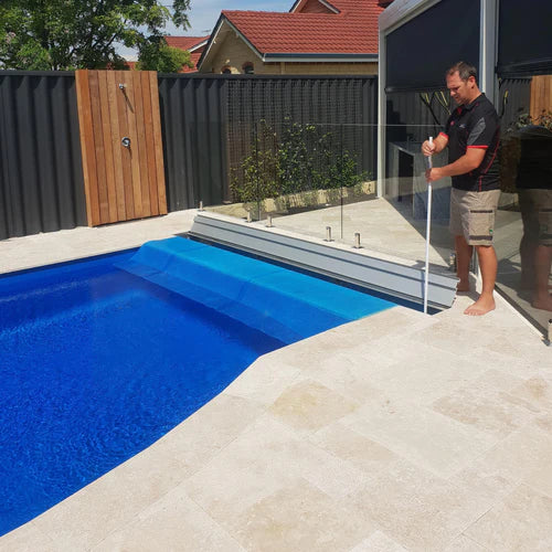 Daisy Pool Covers Below Ground Box Rollers - Large Daisy Pool Covers Below Ground Box Rollers - Large